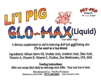 Lil Pig Glo-Max (Liquid Form)