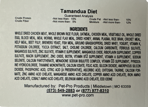 Tamandua Diet