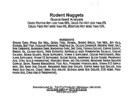 Rodent Diet