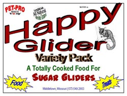 Happy Glider Food Variety Pack