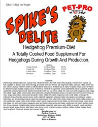 Spike's Delite Premium Diet