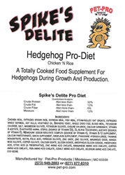 Spike's Delite Pro Diet